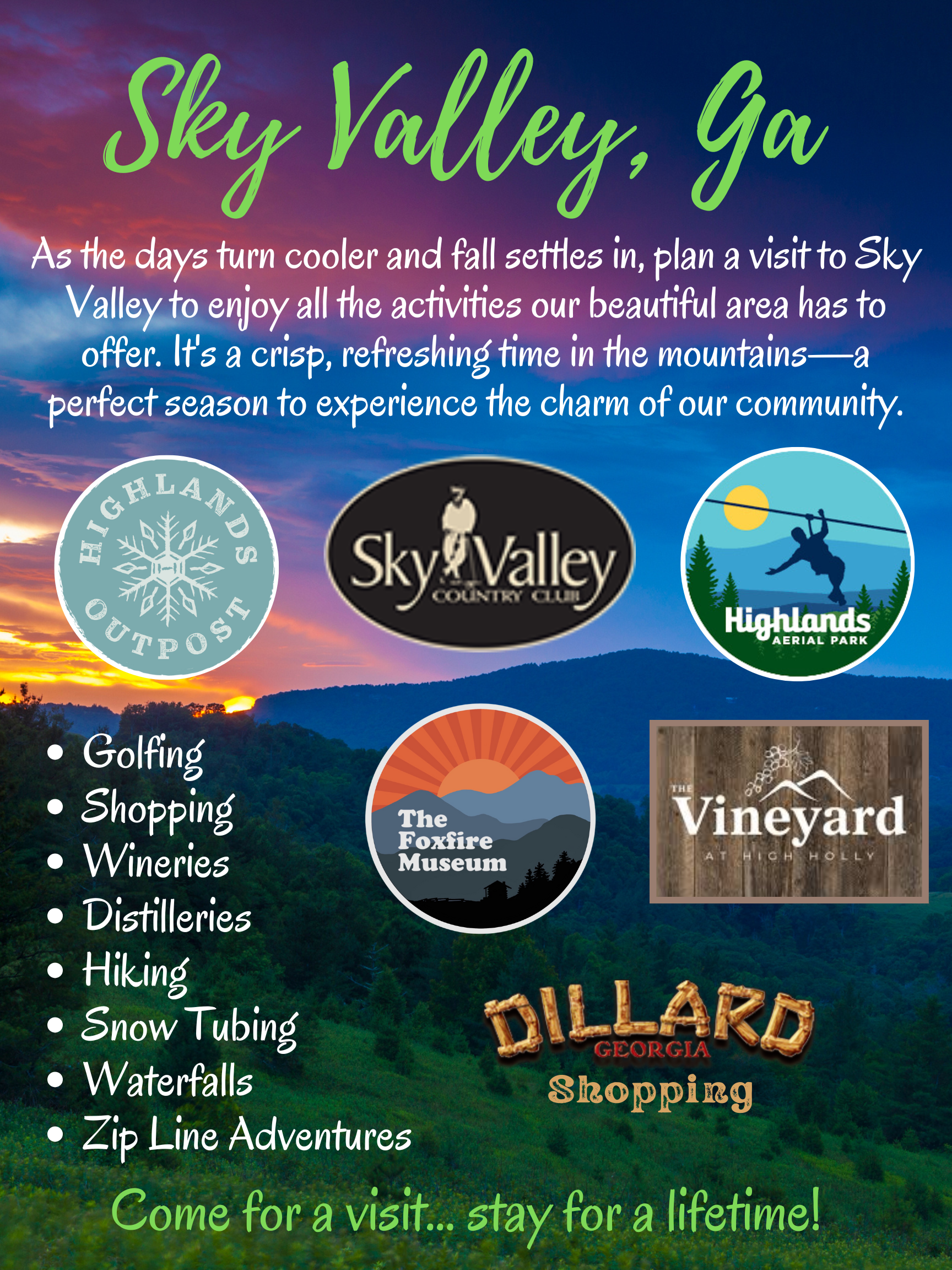 Sky Valley Activities